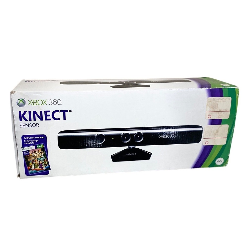 Microsoft Xbox 360 Kinect Sensor Motion Camera with Original Box Black